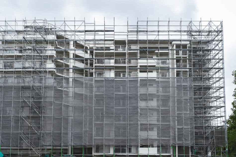 マンション大規模修繕 現場写真