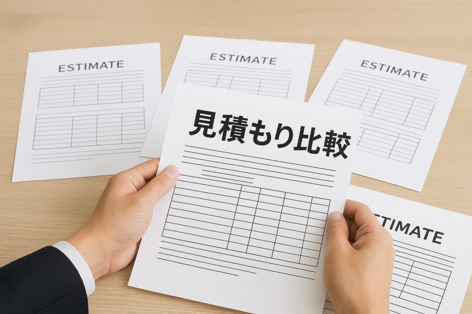 見積もりを比較