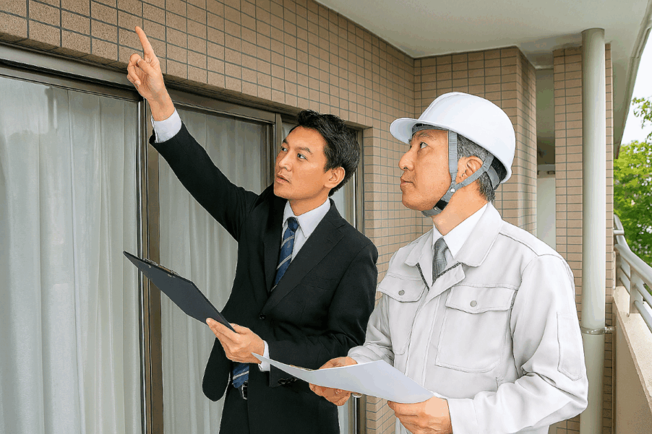 マンション工事 完成検査