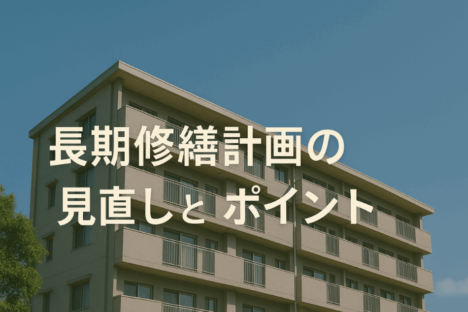 長期修繕計画の見直しと開口部改修