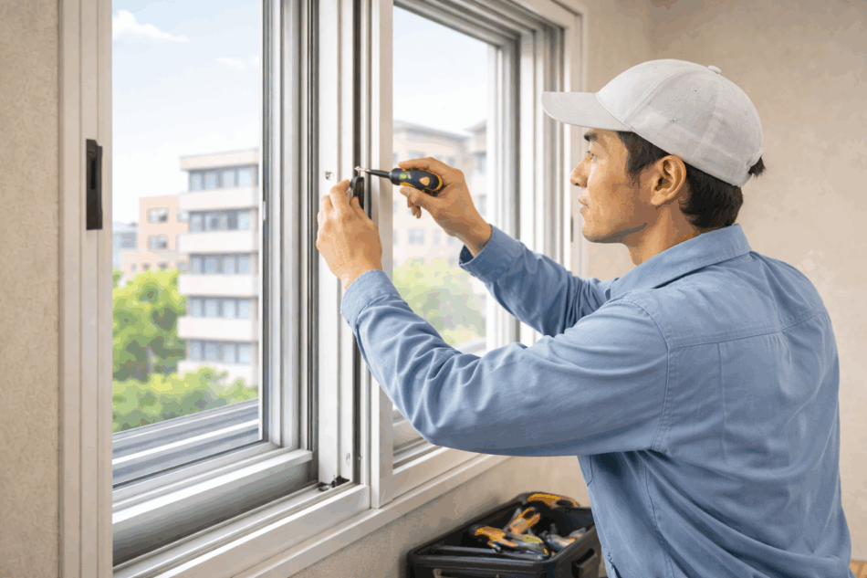 内窓リフォーム施工イメージ